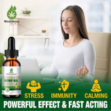 MaxHemp: etiqueta orgánica visible y diseño claro del producto.