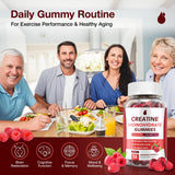 MaxHemp gomitas creatina de digestion suave, ideal para uso diario.