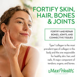 Maxi Health Collagen kosher y libre de alérgenos para diferentes dietas