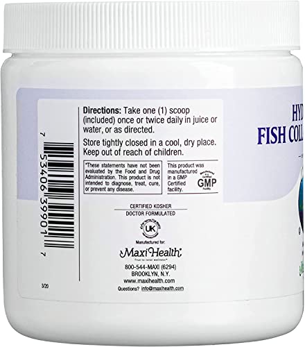 Maxi Health Collagen sin olor y sabor neutro, se mezcla fácilmente