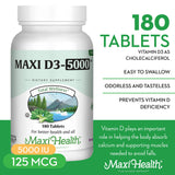 Maxi Health D3 para huesos y dientes sanos en la vida diaria.