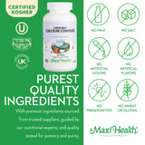  Maxi Health Etiqueta kosher y fórmula limpia para bienestar diario.