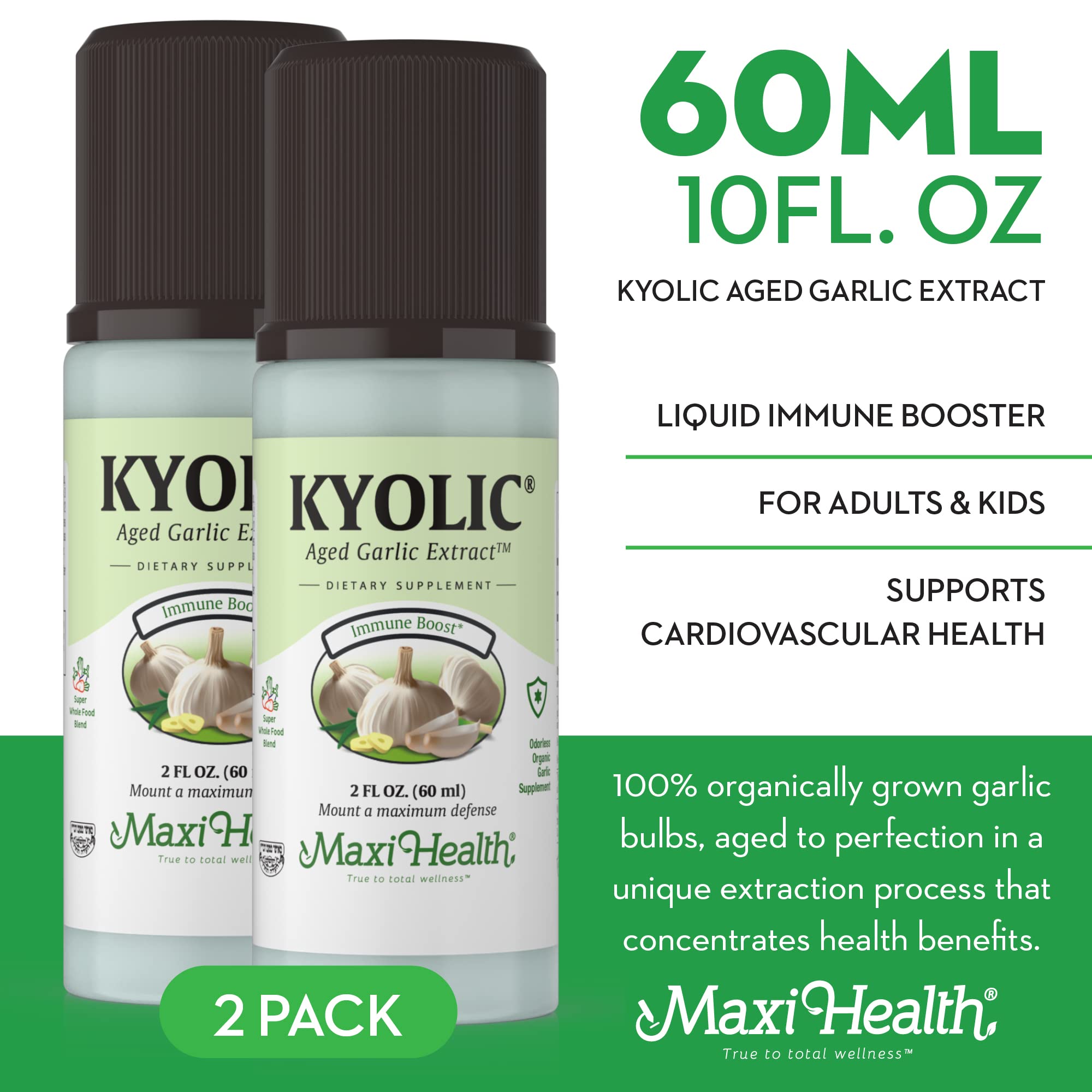 Kyolic salud cardiovascular sin olor, posibilidad de apoyo general.