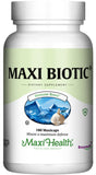 Maxi Biotic de Maxi Health: cápsulas de ajo envejecido para bienestar diario.