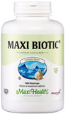 Maxi Health Maxi Biotic cápsulas sin olor para uso diario.