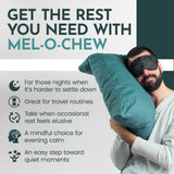 Maxi Health Mel-O-Chew sabor frutos rojos, bajo azúcar para adultos y adolescentes.