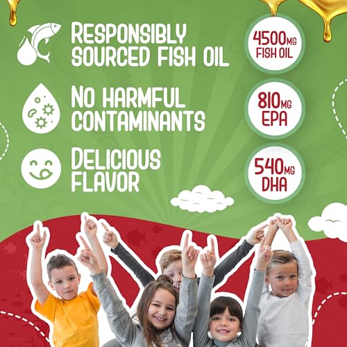 Cucharadita diaria de Maxi Health Omega-3 para niños