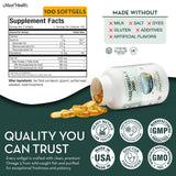 Sello kosher en Maxi Health Omega-3 para dietas específicas