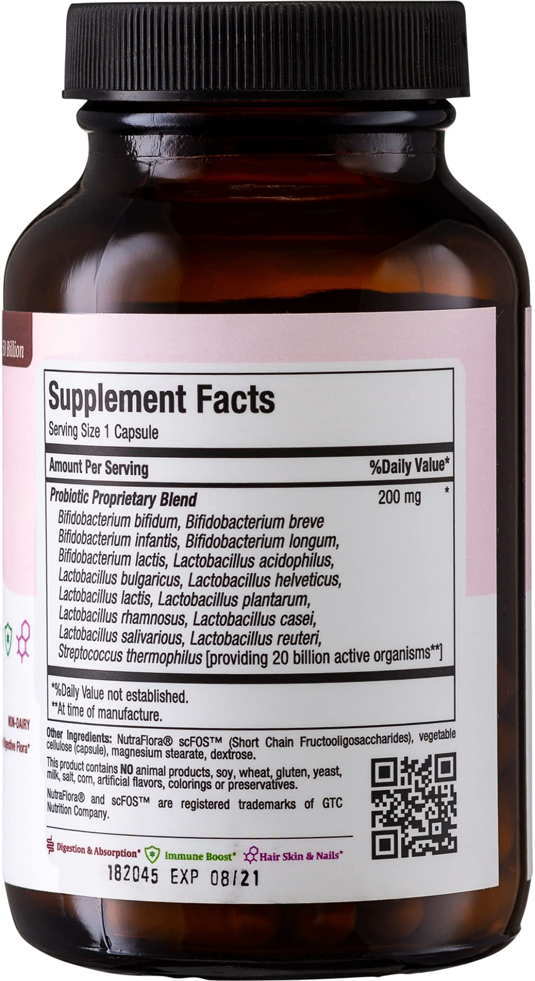 Maxi Health Probiotics, 15 cepas para equilibrar la microbiota intestinal.