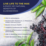 MaxImmunity: gotero para dosis precisas de sirope de sauco.