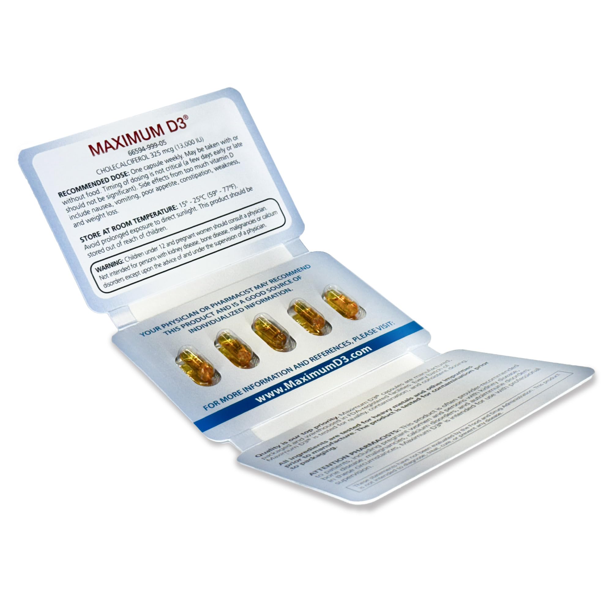 Maximum D3: producto fabricado en Estados Unidos