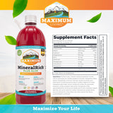 Maximum Living MineralRich licuado de vitaminas y minerales para uso diario