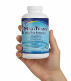 MaxiTears apoyo al film lagrimal para hidratación ocular diaria.