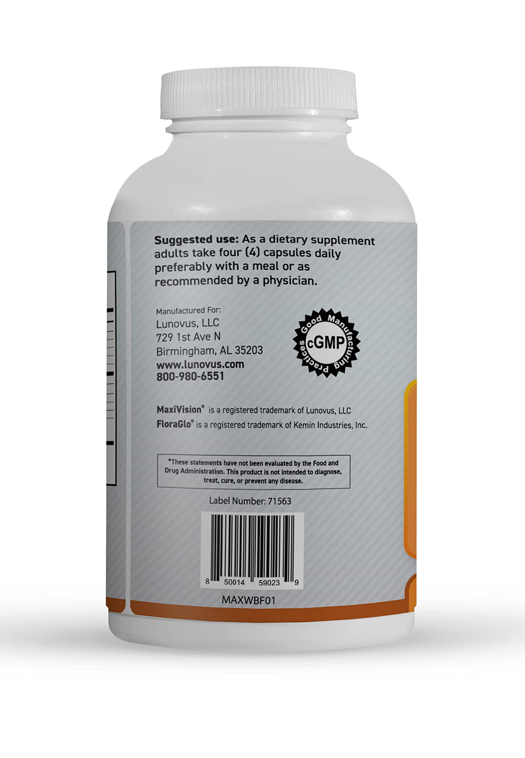 MaxiVision con 33 ingredientes: multivitamínico completo para ojo y cuerpo