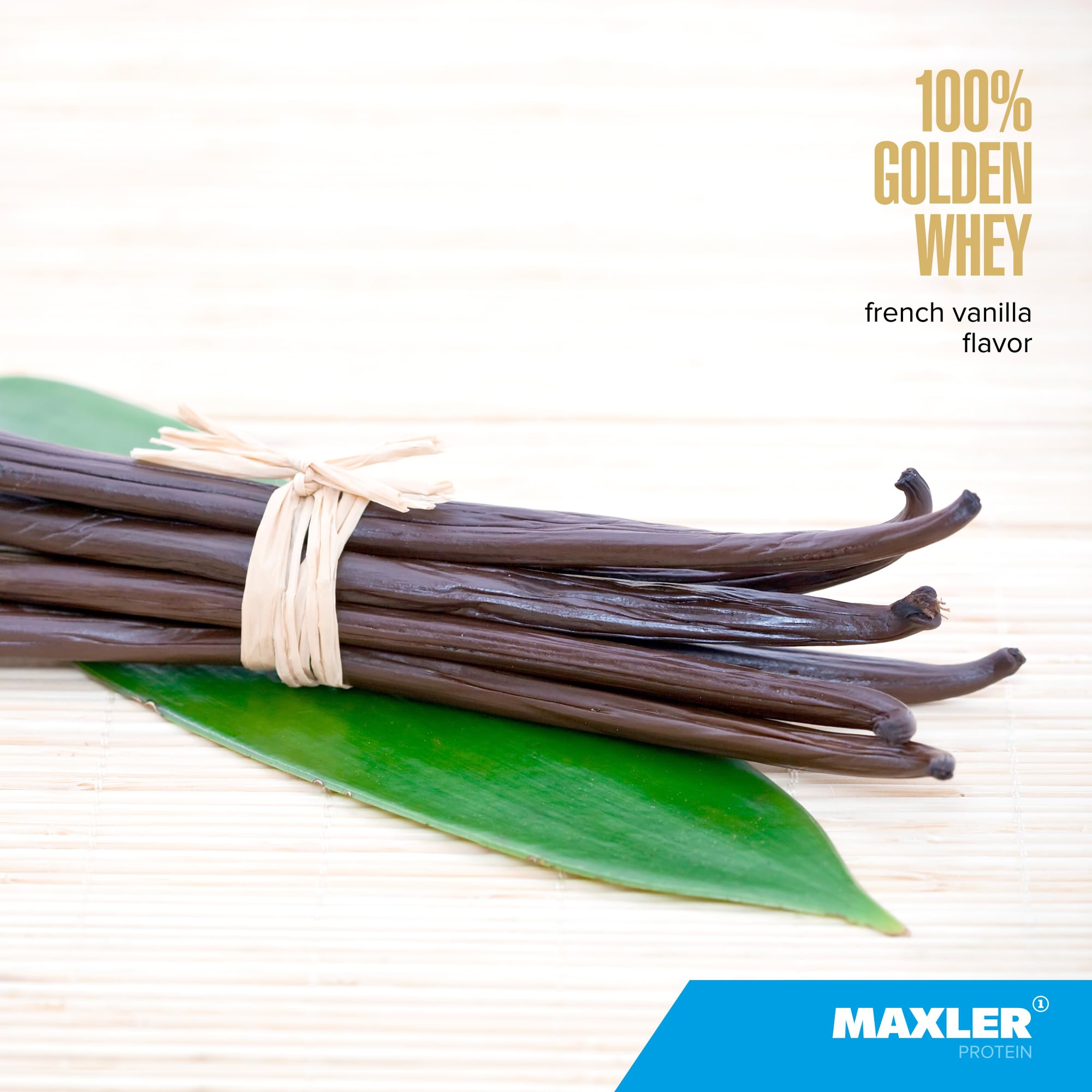 Etiqueta nutricional de Maxler 100% Golden Whey para planificar tomas.