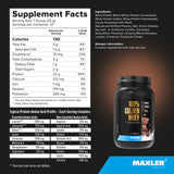 Maxler 100% Golden Whey, preparado rápido para post-entrenamiento.