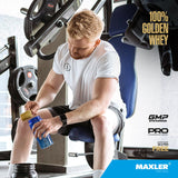 Mezcla sin grumos de Maxler con leche o agua para beber diario