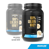 Maxler 100% Golden, sabor vainilla helado para recuperación suave