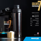 Porción medida de Maxler Golden 7 para controlar la ingesta de proteína