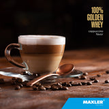 Mezcla rápida Maxler Golden Whey cappuccino para desayuno nutritivo