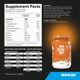 Envase con sabor Canela y Bollos de Maxler listo para usar.