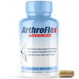 Este frasco de MAXLIFE NATURALS ArthroFlex contiene cápsulas para movilidad diaria.