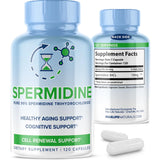 MAXLIFE NATURALS Spermidina 3HCL cápsulas para apoyo diario de vitalidad