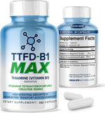 MAXLIFE NATURALS TTFD cápsulas en frasco, posible impulso de concentración diaria