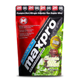 Max Muscle Maxpro Elite: bote de proteína 30 g para medir dosis con precisión.