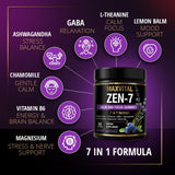MAXVITAL Zen-7 gomitas textura blanda, fácil de tomar durante el día.