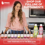 Envase de Maxx Herb para consumo en casa.
