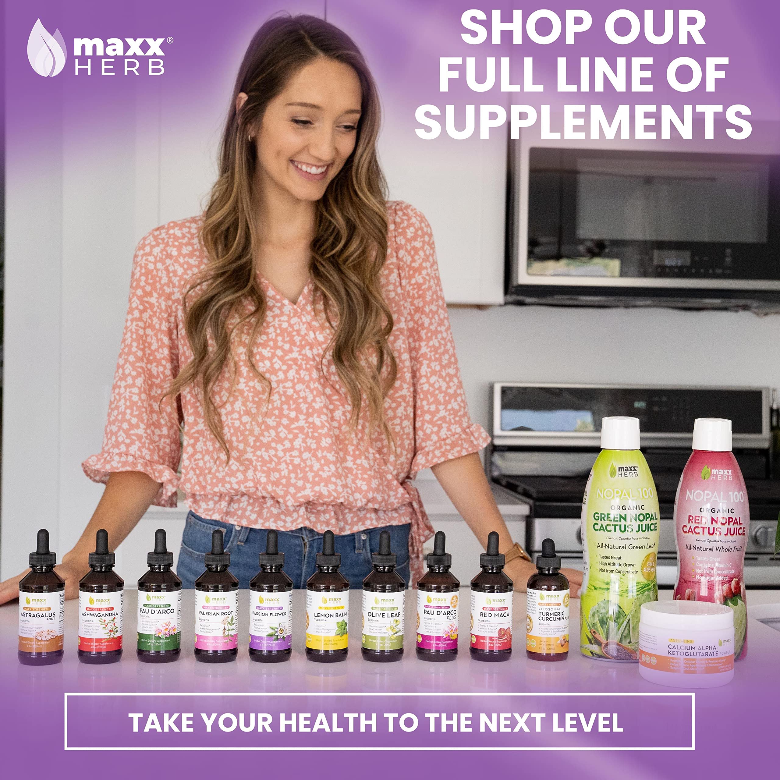 Maxx Herb dosis 2ml, calma rápida para momentos de estrés