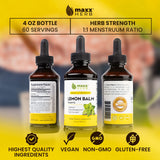 Maxx Herb Melisa sin alcohol, opción limpia para uso diario.