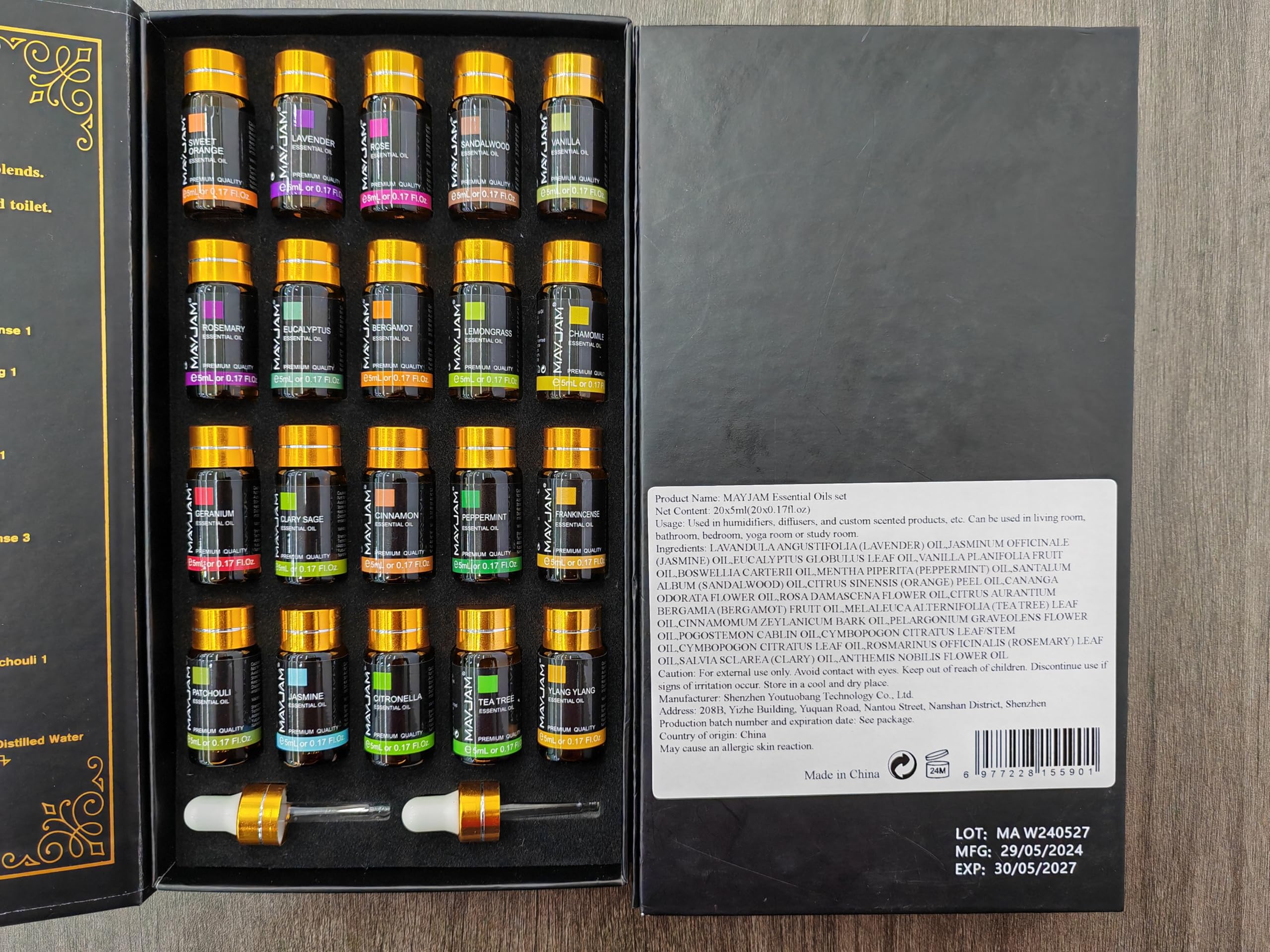 MAYJAM naranja dulce 5 ml para energía y buen humor.