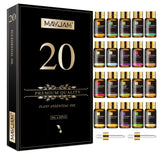 MAYJAM set de aceites esenciales 20 frascos para difusor y relajación.