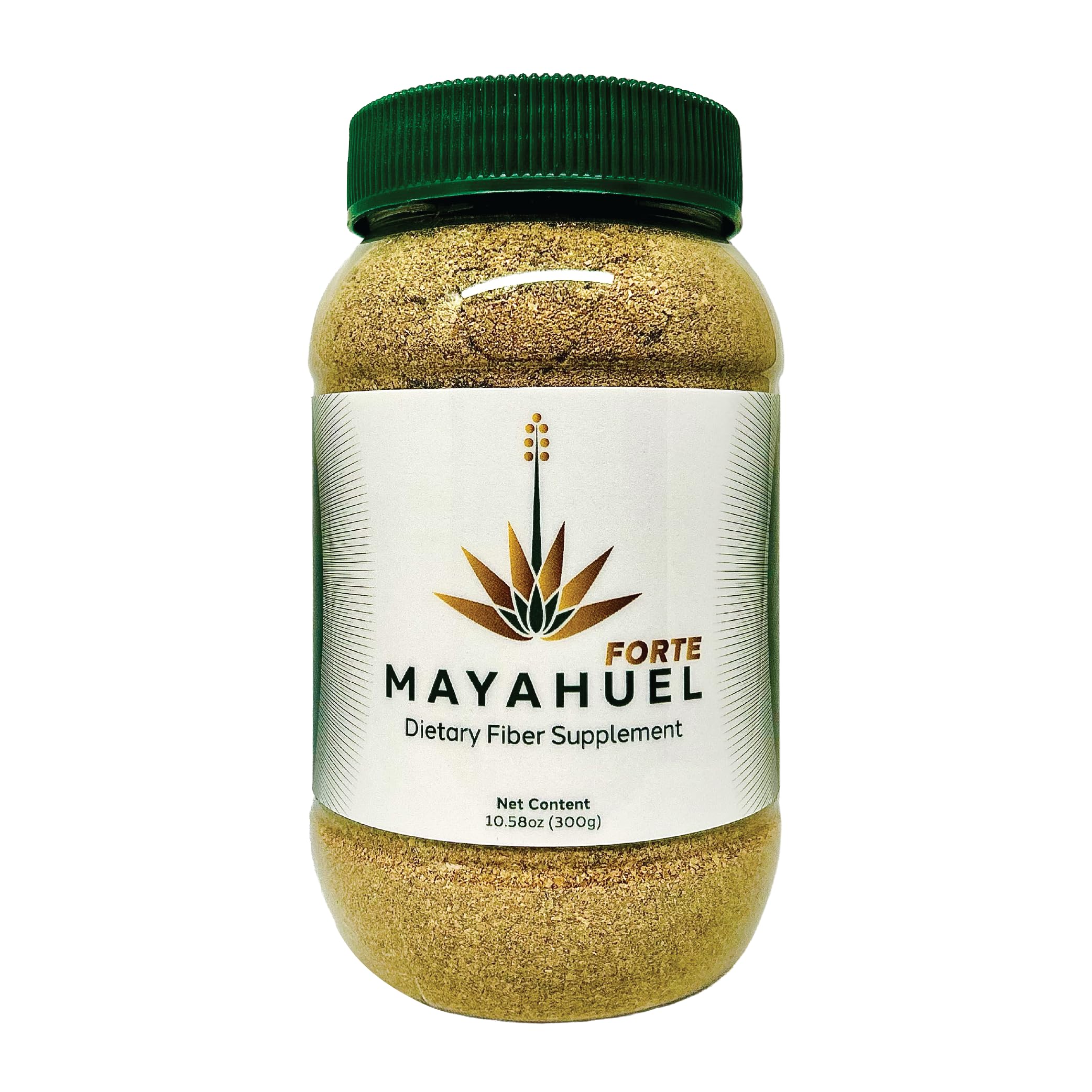 MAYAHUEL Forte polvo en contenedor, aporte natural para la regularidad intestinal.