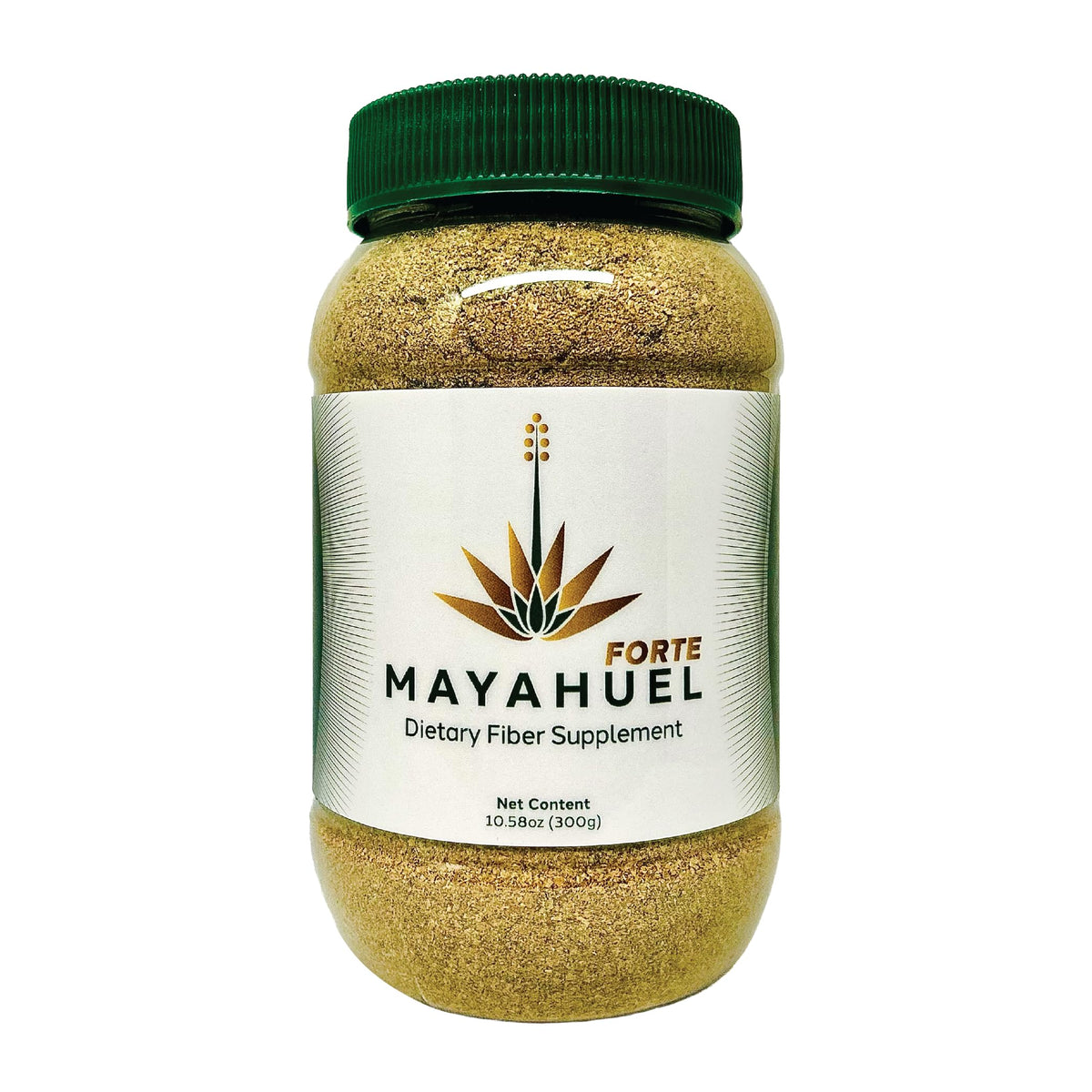MAYAHUEL Forte polvo en contenedor, aporte natural para la regularidad intestinal.