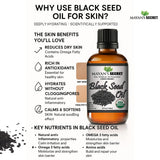 Mayan's Secret aceite de comino negro, aplicación en cabello para brillo