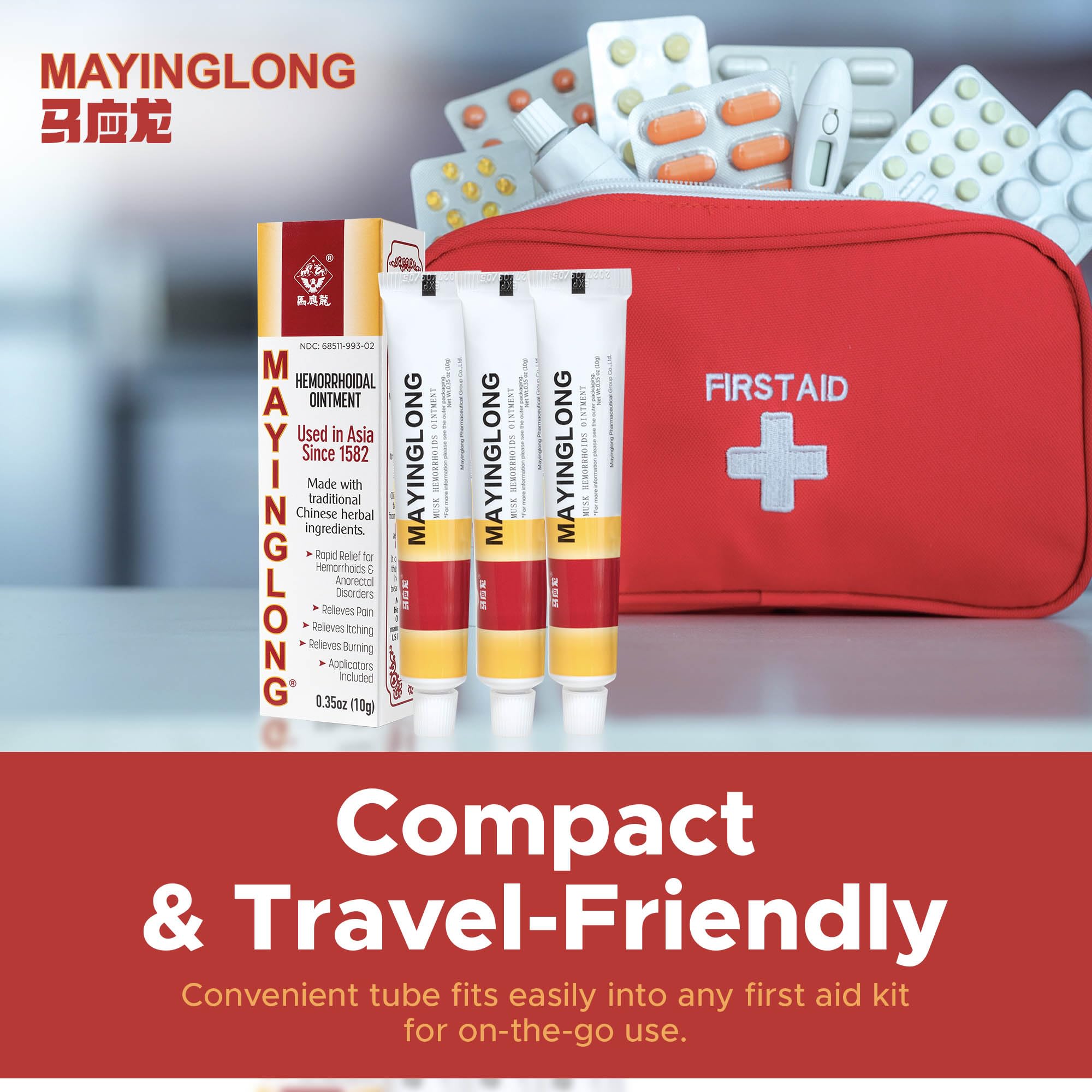 Alivio para hemorroides con Mayinglong: reducción de calor y malestar.