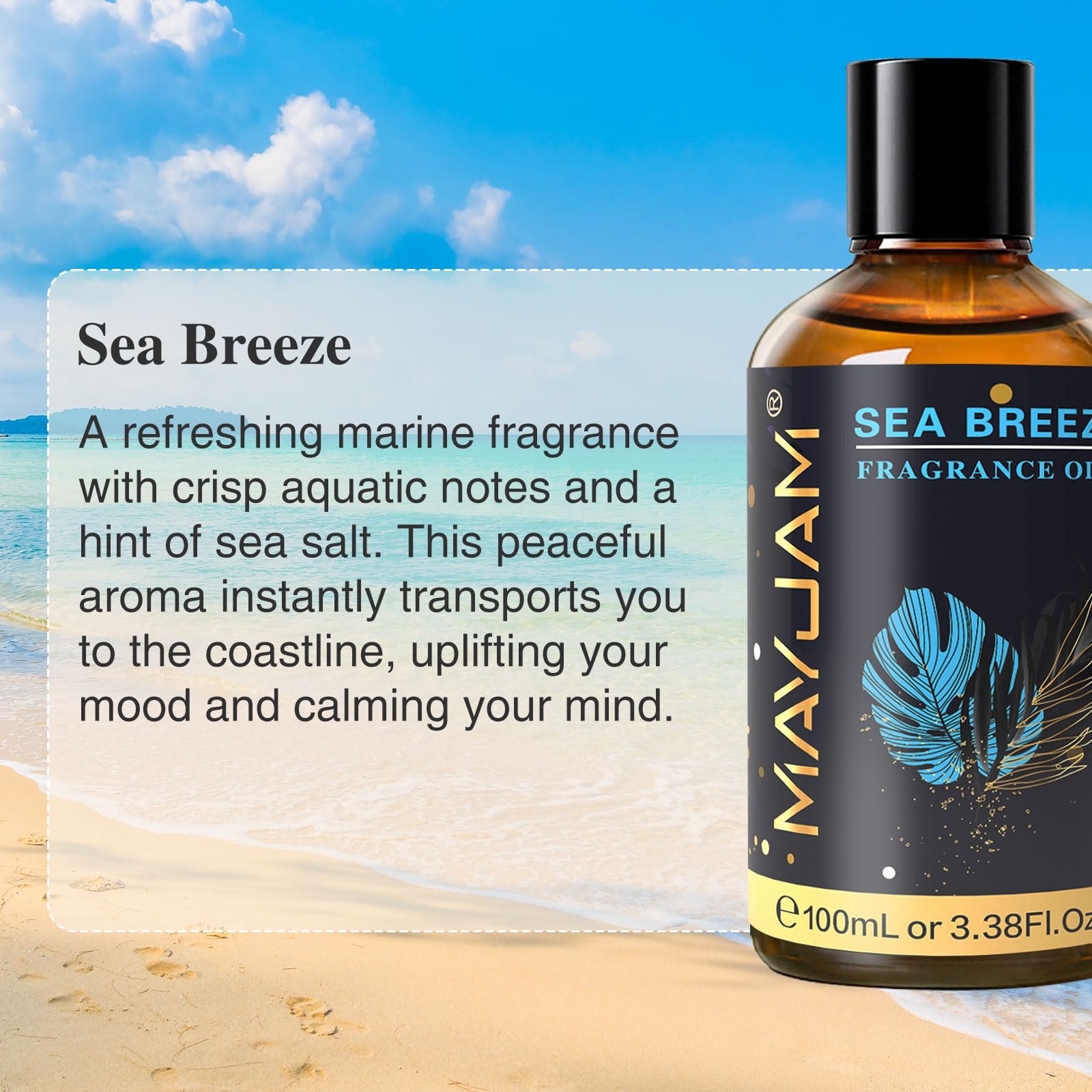 MAYJAM Brisa Mar difusor de aroma para ambientes tranquilos