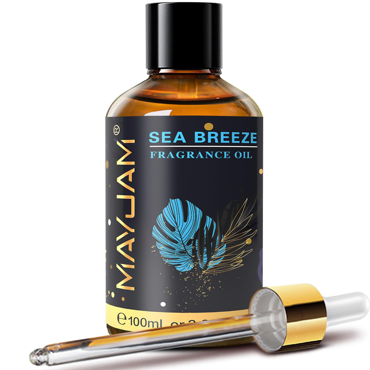 MAYJAM Brisa Mar frasco ámbar 100 ml para aroma duradero en difusor