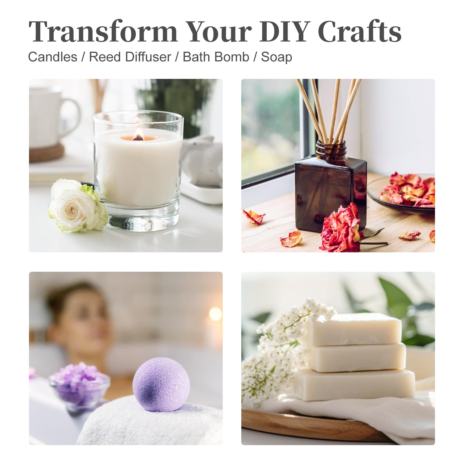 MAYJAM Brisa Mar usos DIY para jabones, velas y bombas de baño