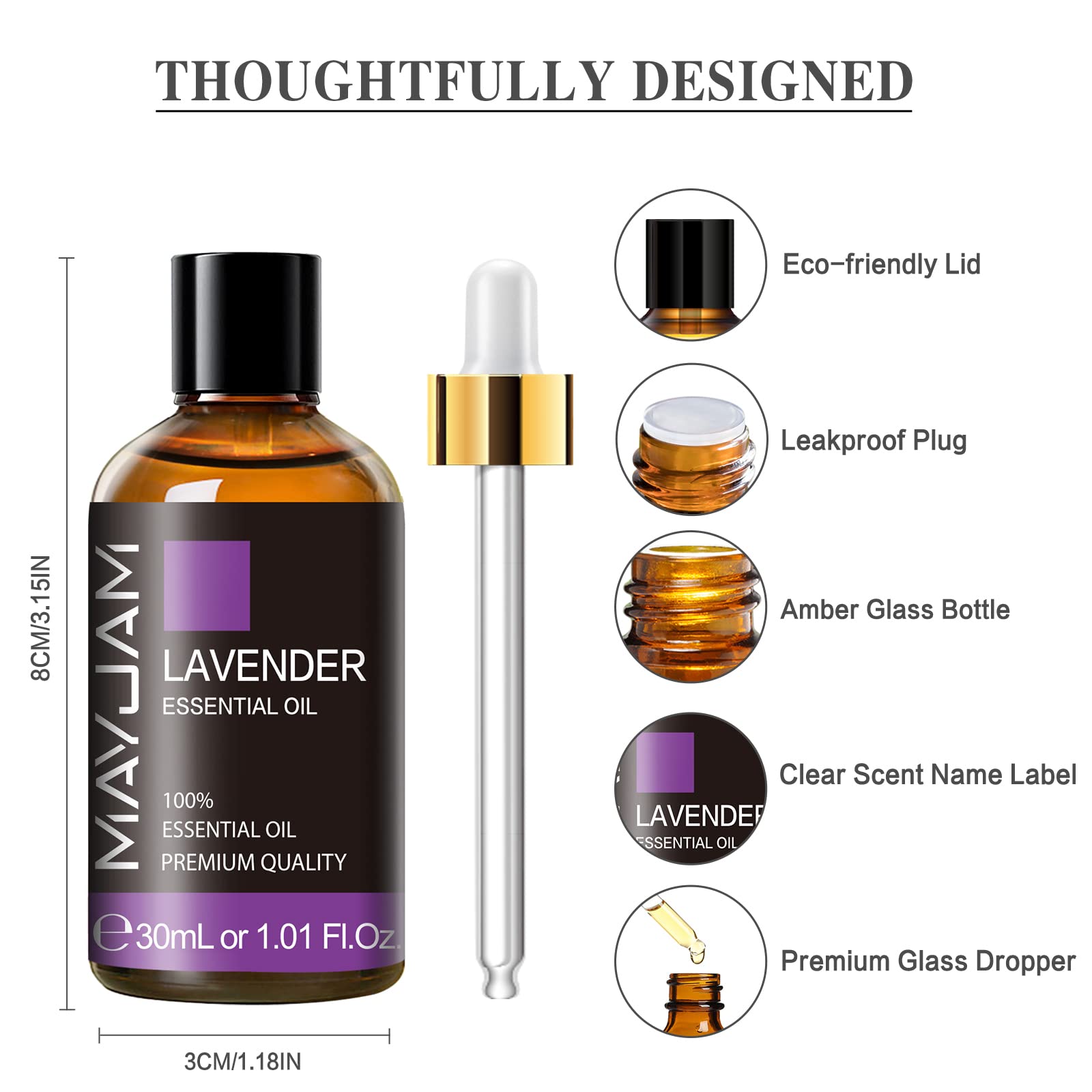 MAYJAM lavanda para proyectos DIY: añade aroma a velas y jabones