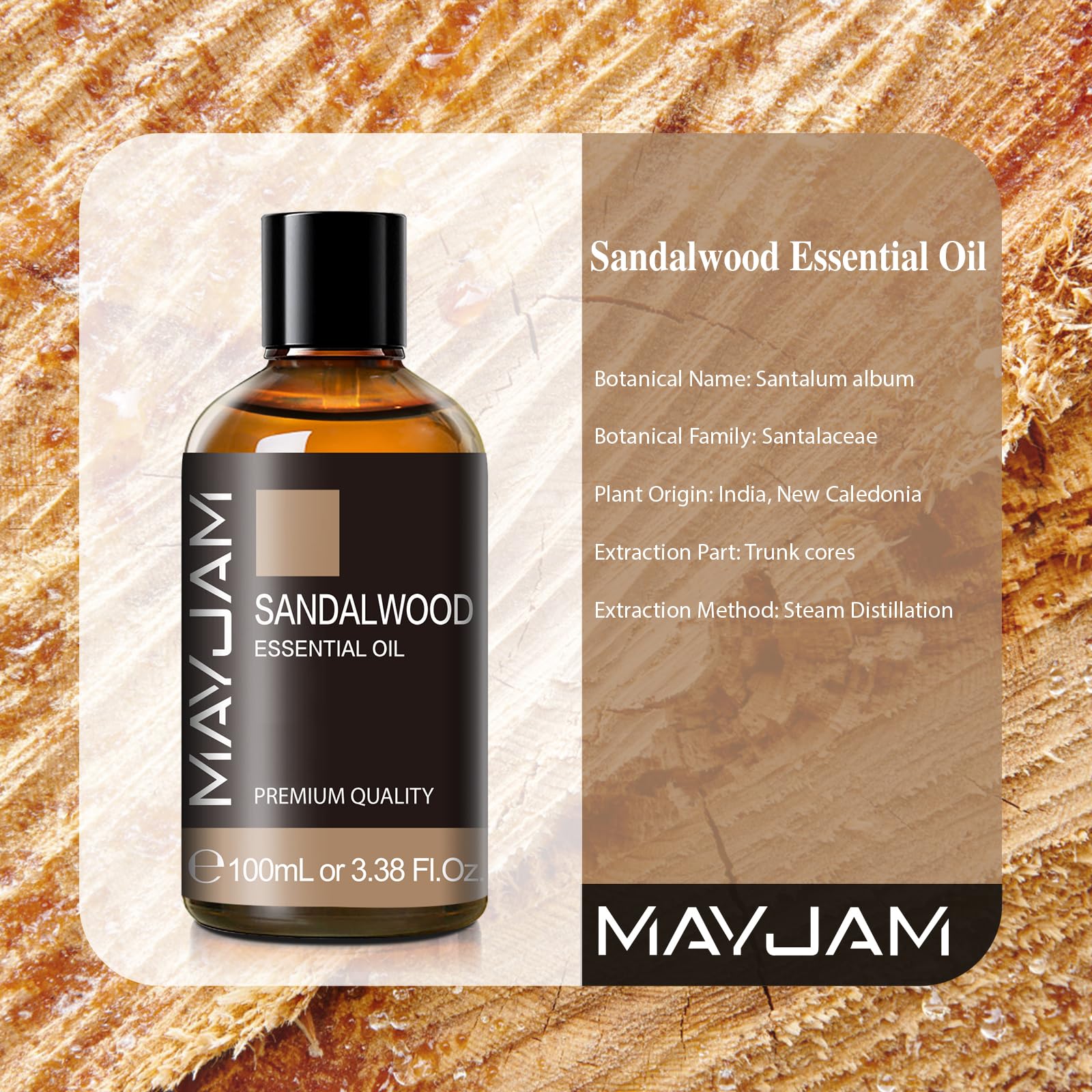 Goterro de vidrio de MAYJAM para medir aroma con precisión.