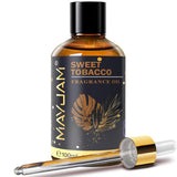 MAYJAM tabaco dulce, botella ámbar de 100 ml para fragancias duraderas en casa.