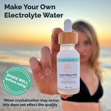 MAYU mezcla gotas en agua para reponer electrolitos en sesiones intensas
