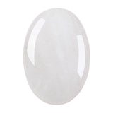 Piedra palma cristal blanco de MaziZhang lista para relajar la mente durante la meditacion