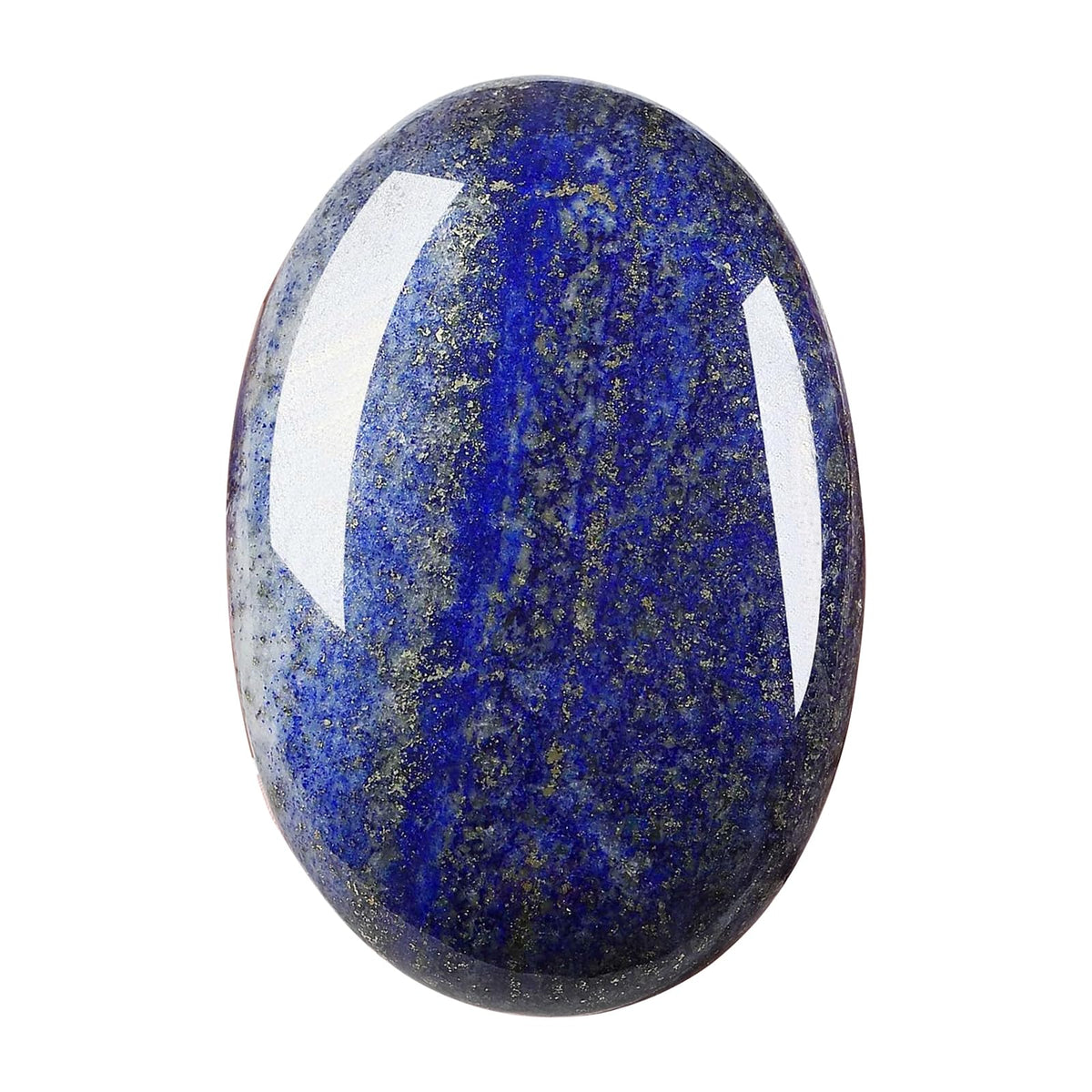 Piedra palma encaje azul de MaziZhang, brillo natural para calma y concentración.
