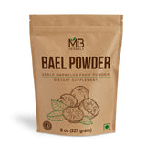 MB Herbals Bael Polvo en frasco de 8 onzas, aroma suave para bebidas