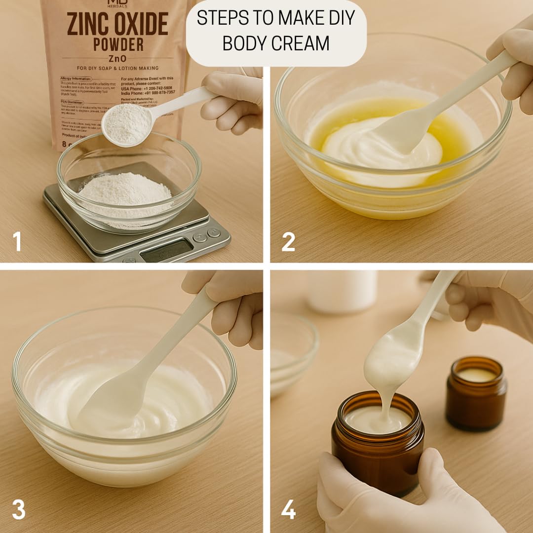 MB Herbals Zinc Oxide Powder de alta calidad para formulaciones personalizadas